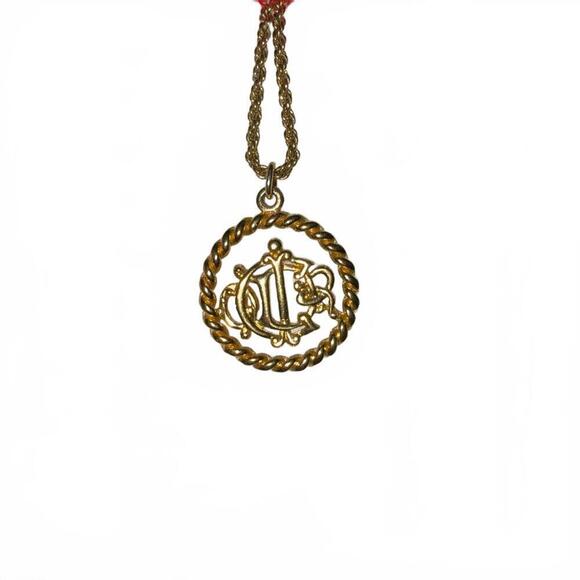 Dior Jewelry - Christian Dior Vintage Gold Plated Necklace